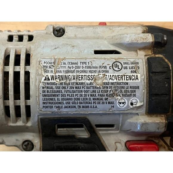 PORTER CABLE PCC607 20V MAX Brushless Li-Ion 1/2" Drill/Driver - Bare Tool - Picture 6 of 6